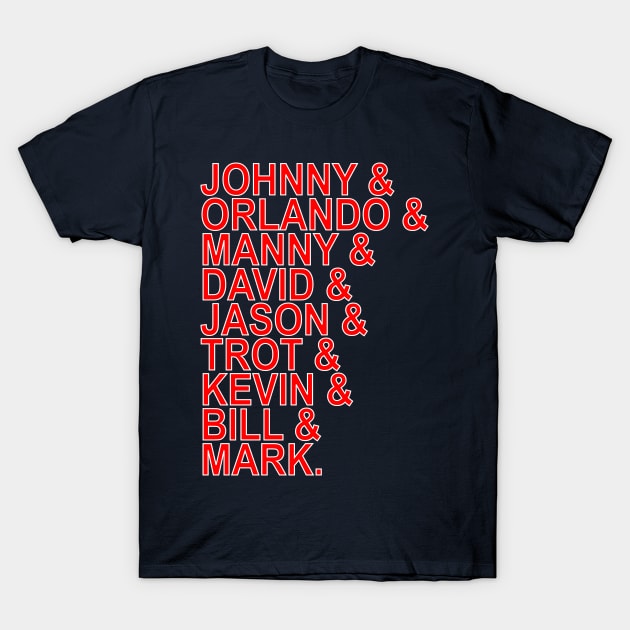 The Great 2004 Red Sox T-Shirt by Retro Sports